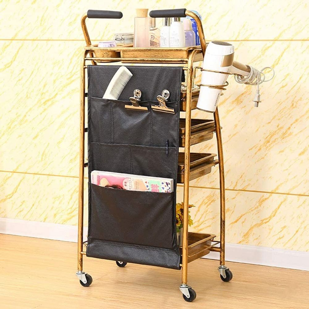 Beauty Salon Tray Trolley Barber Stylist Cart 